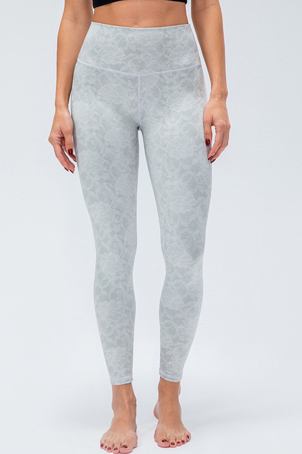Wide waistband leggings women [color] high waist workout athleisure S-2XL